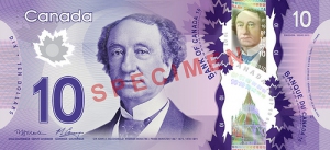 Canadian $10 note, Frontier Series