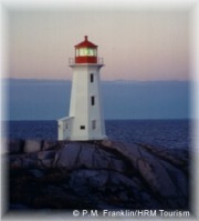 The lighthouse at Peggy's Cove