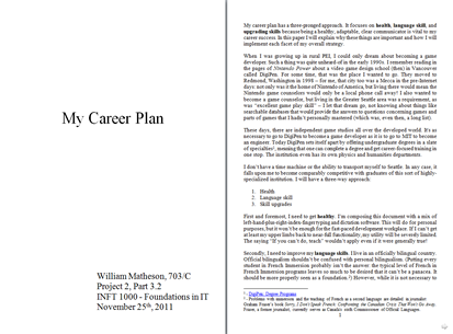 Career Plan - click for PDF